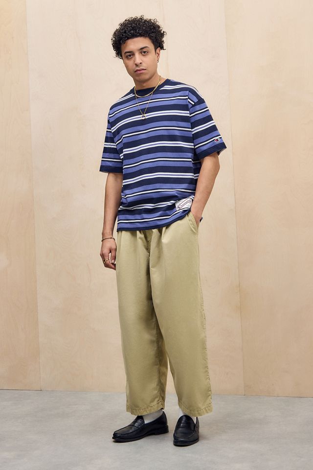 Champion UO Exclusive Blue Stripe T-Shirt #1