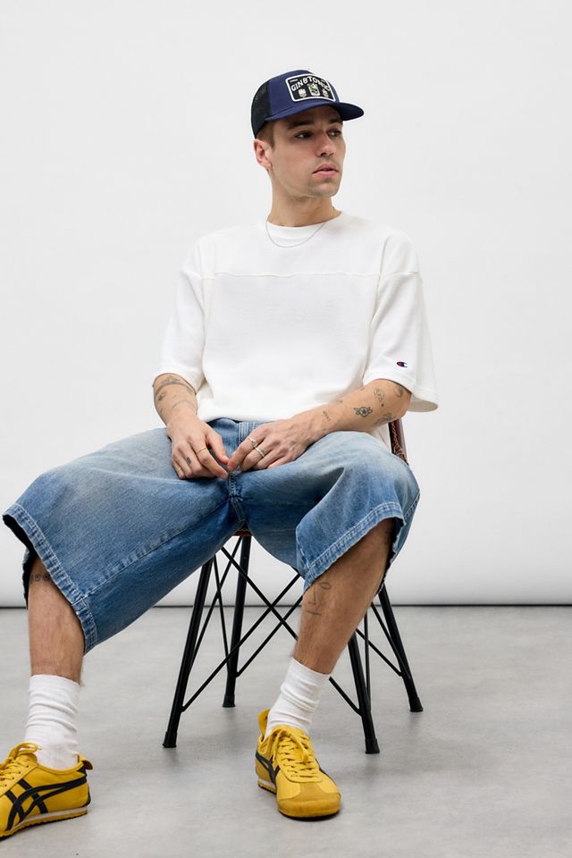 Champion UO Exclusive Ecru Waffle T-Shirt #1
