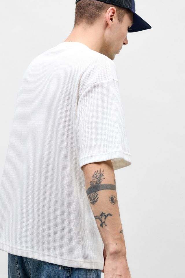 Champion UO Exclusive Ecru Waffle T-Shirt #3