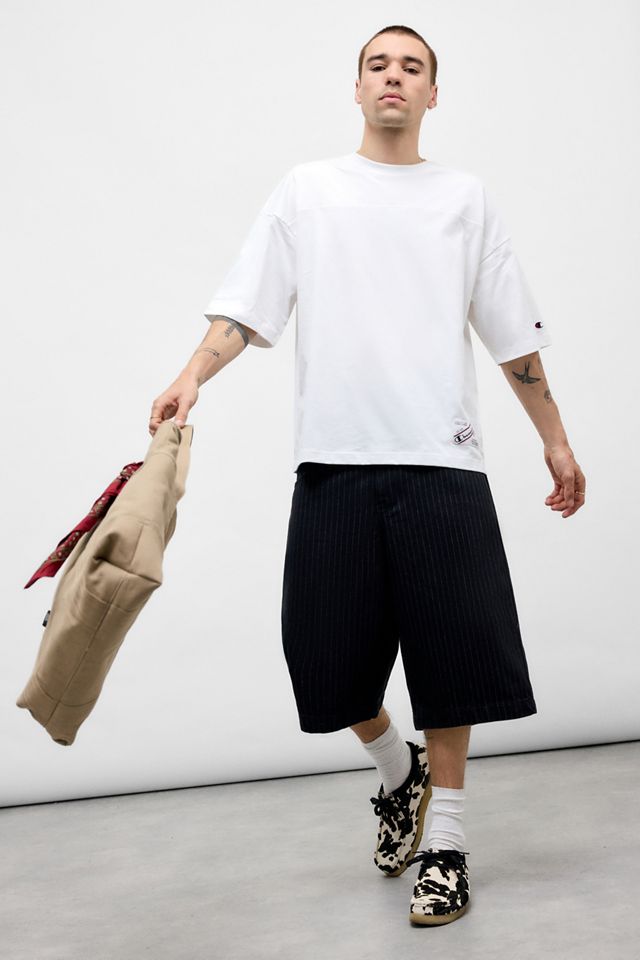 Champion UO Exclusive White Baseball T-Shirt #1