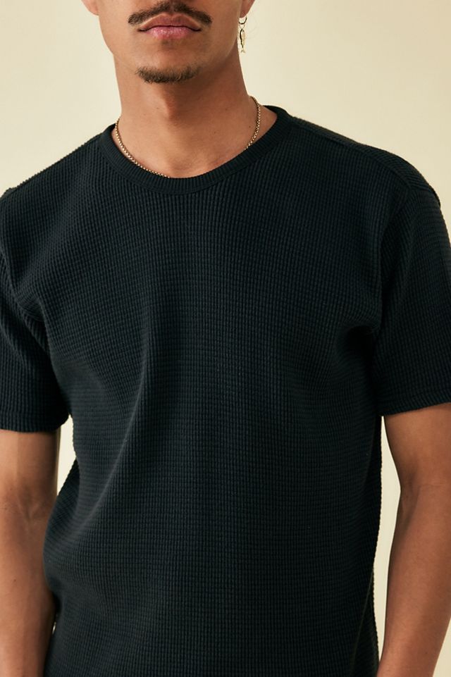 BDG T-shirt waffle nera #2