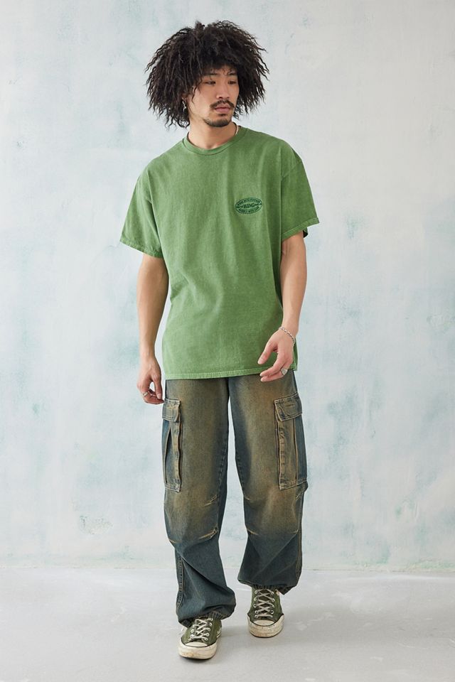 BDG Camiseta verde bordada con propósito  #2