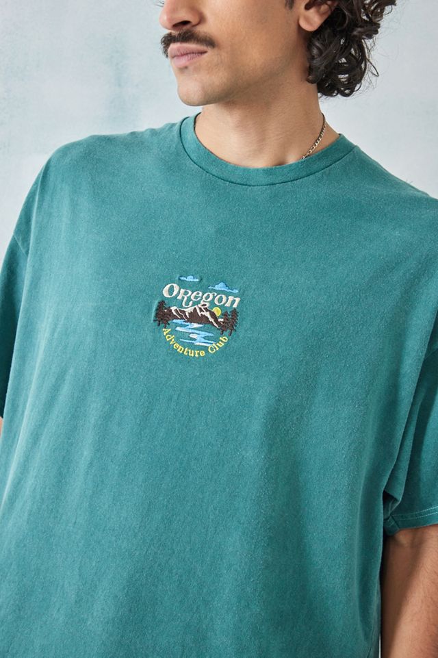 UO - T-shirt Oregon bleu sarcelle #2