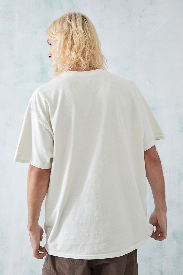 UO Ecru Koi Carpa Camiseta Bordada  #3