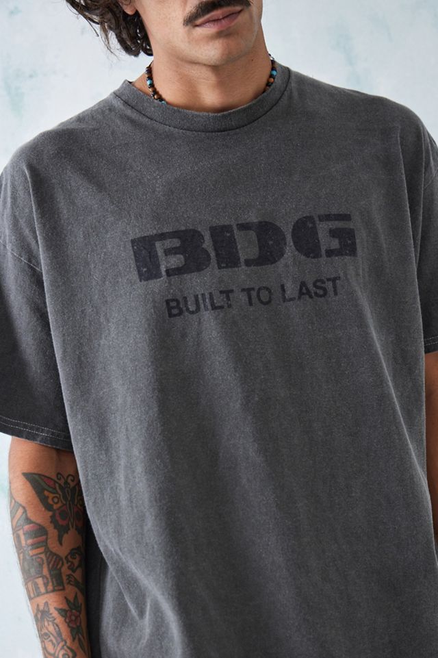 T-shirt BDG avec logo noir estampé #4