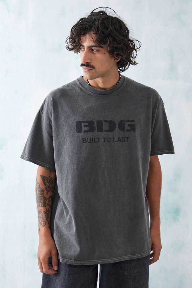 T-shirt BDG avec logo noir estampé #5
