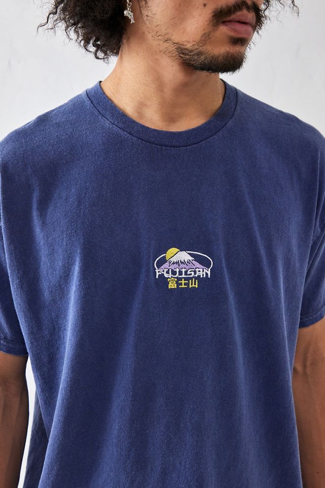 UO Navy Fuji-San Maglietta #1