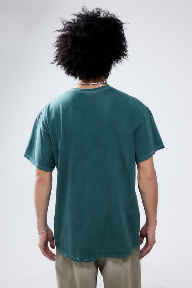 UO - T-shirt brodé motif poisson vert #3