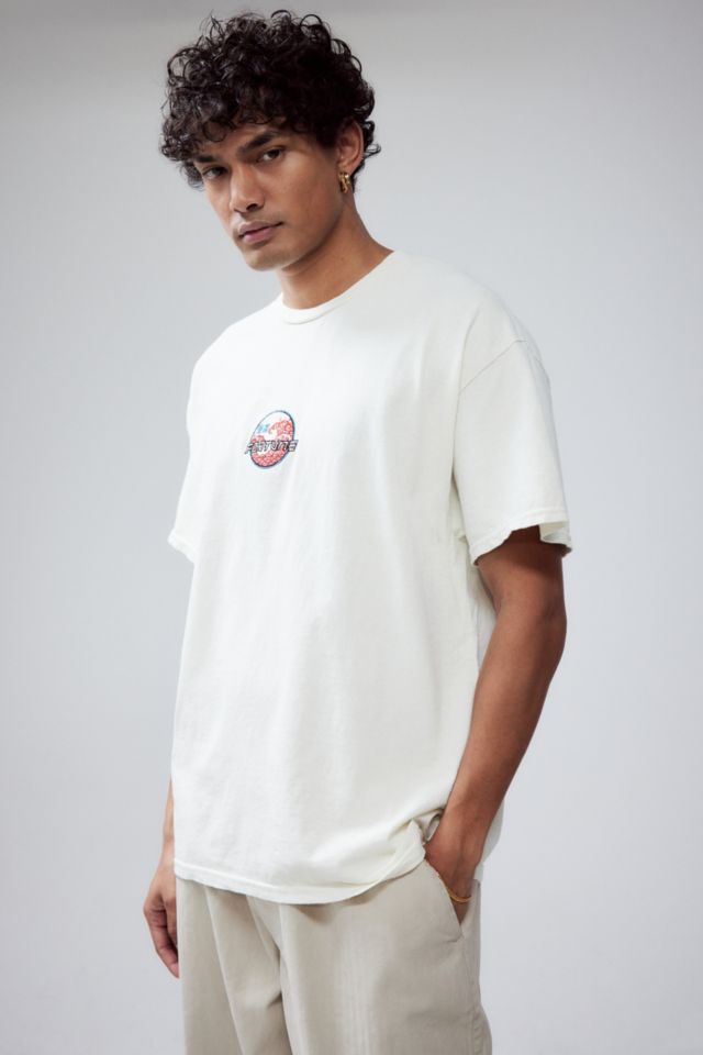 UO Ecru Fortune Wave T-Shirt | Urban Outfitters UK