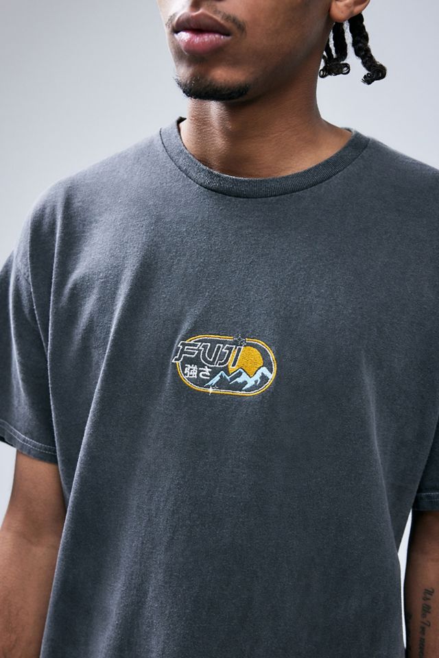 UO Washed Black Fuji T-Shirt #1