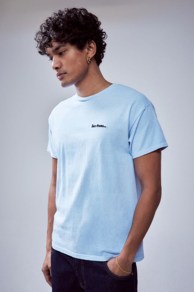 iets frans.... Blue Basic T-Shirt | Urban Outfitters UK