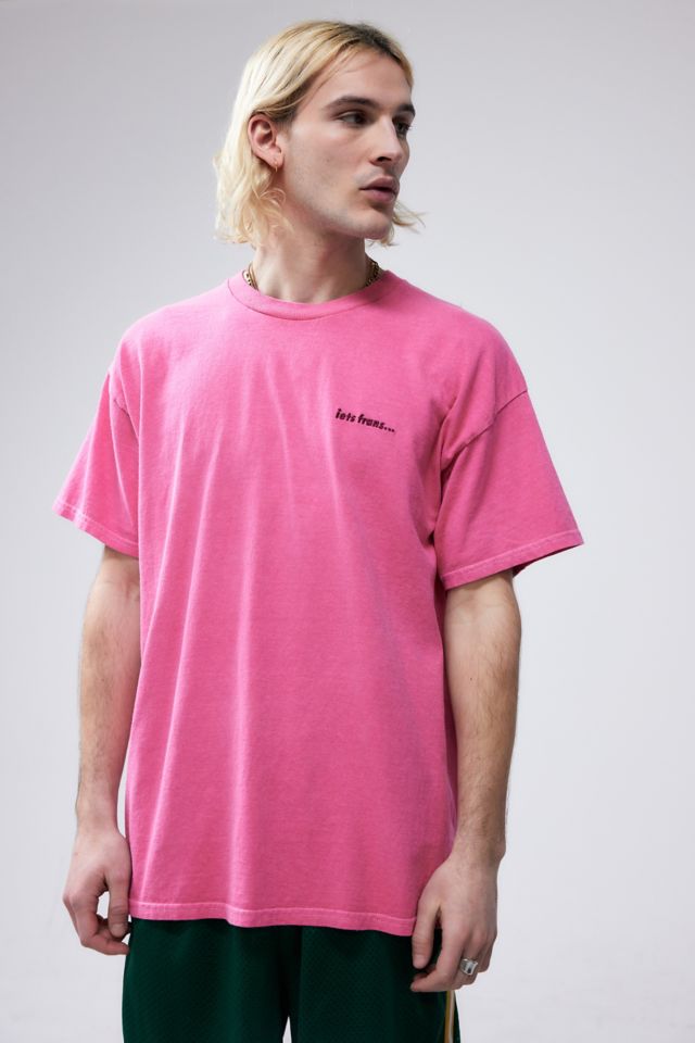 iets frans. Pink Basic T Shirt Urban Outfitters UK