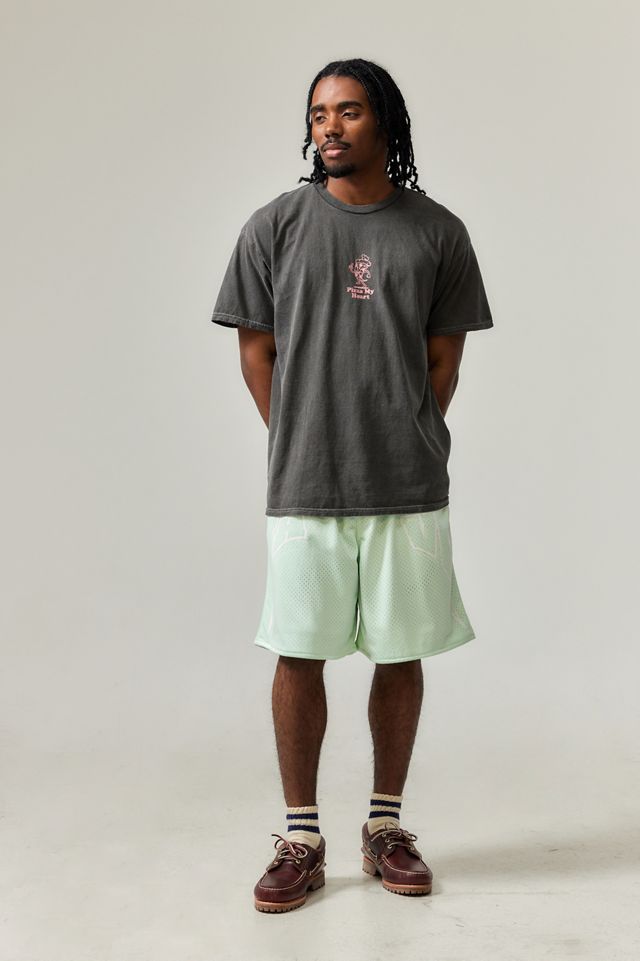 UO Washed Black Pizza My Heart T-Shirt  #2