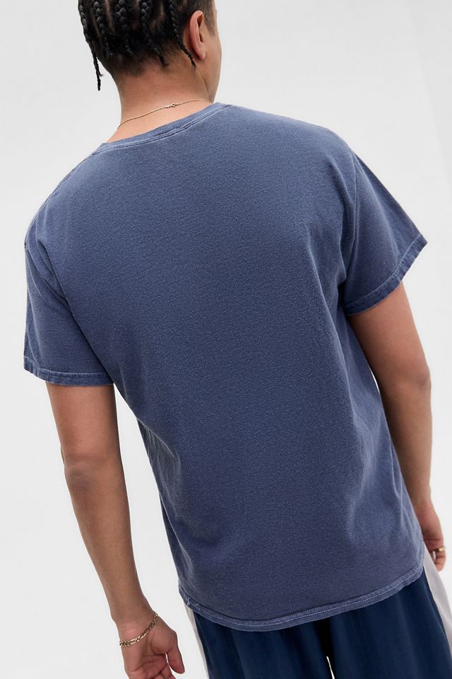 iets frans... Blaues Abzeichen T-Shirt #3