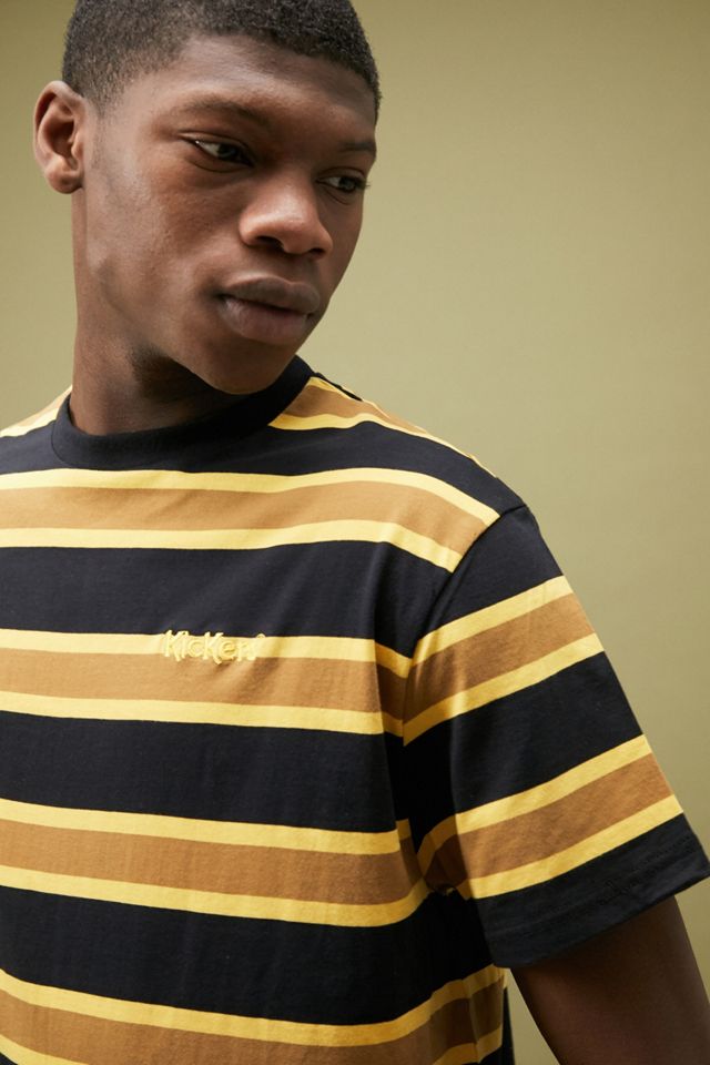Kickers Brown Stripe Logo Camiseta #1