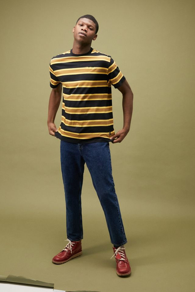 Kickers Brown Stripe Logo Camiseta #2