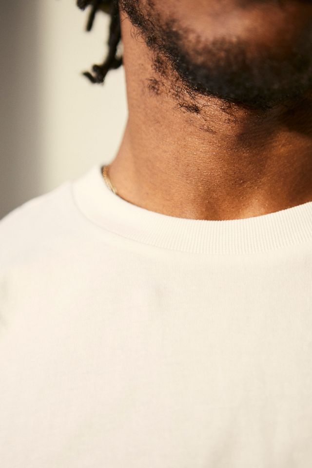 UO - T-shirt à coupe ajustée blanc #2