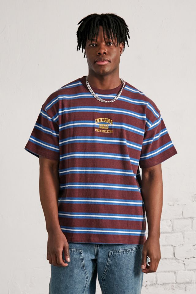 UO Arizona Embroidered Stripe T-Shirt | Urban Outfitters UK