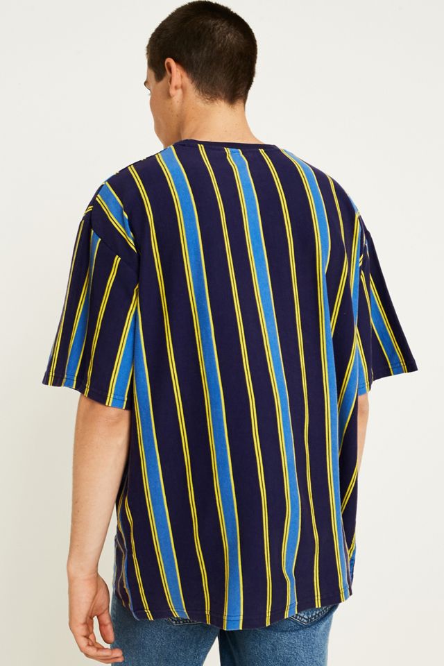 UO Blue Vertical Stripe T-Shirt #3