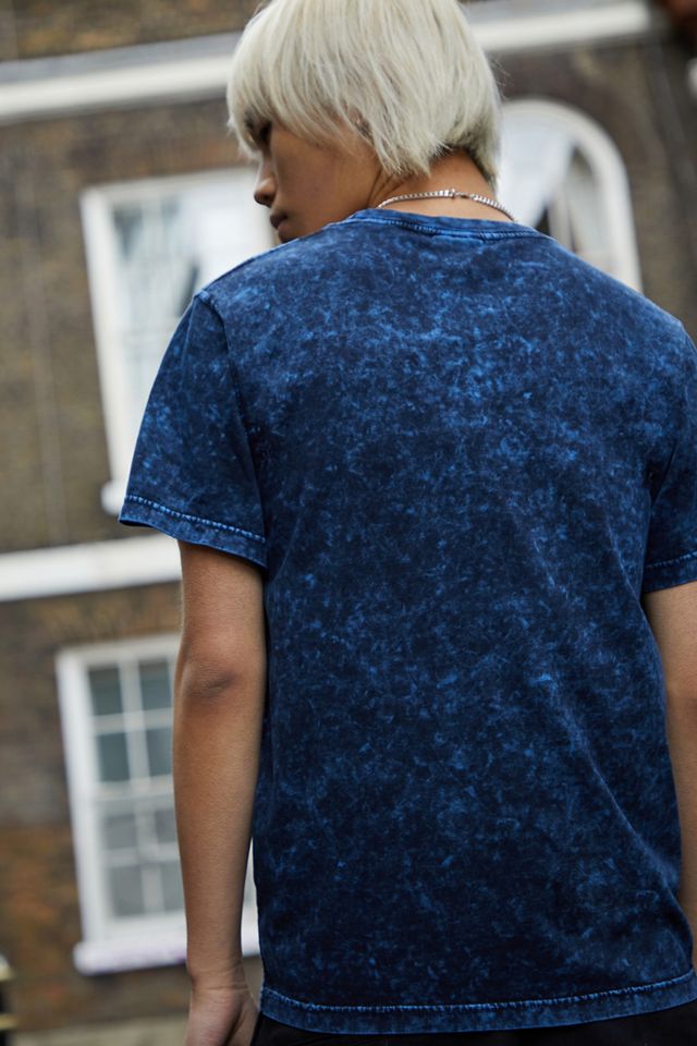BDG - T-shirt délavé bleu #3