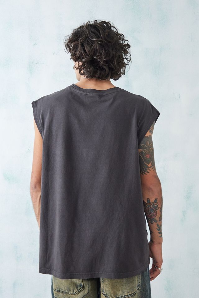 BDG Black Oversized Tank Top #3