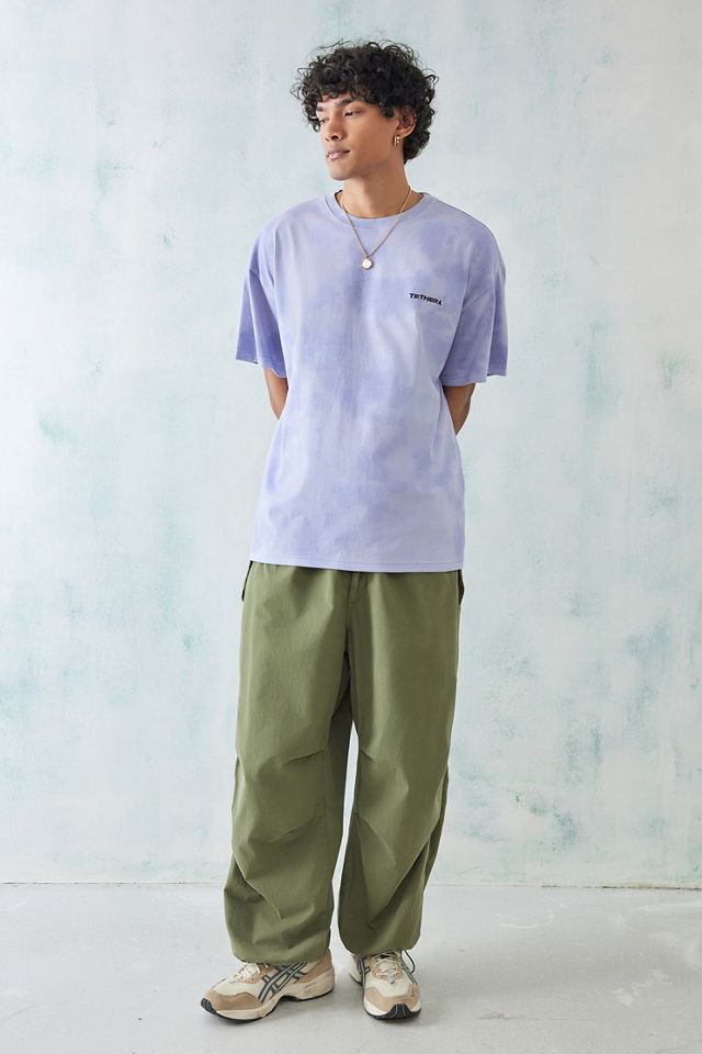 UO Nomad Lilac Tie-Dye T-Shirt  #1