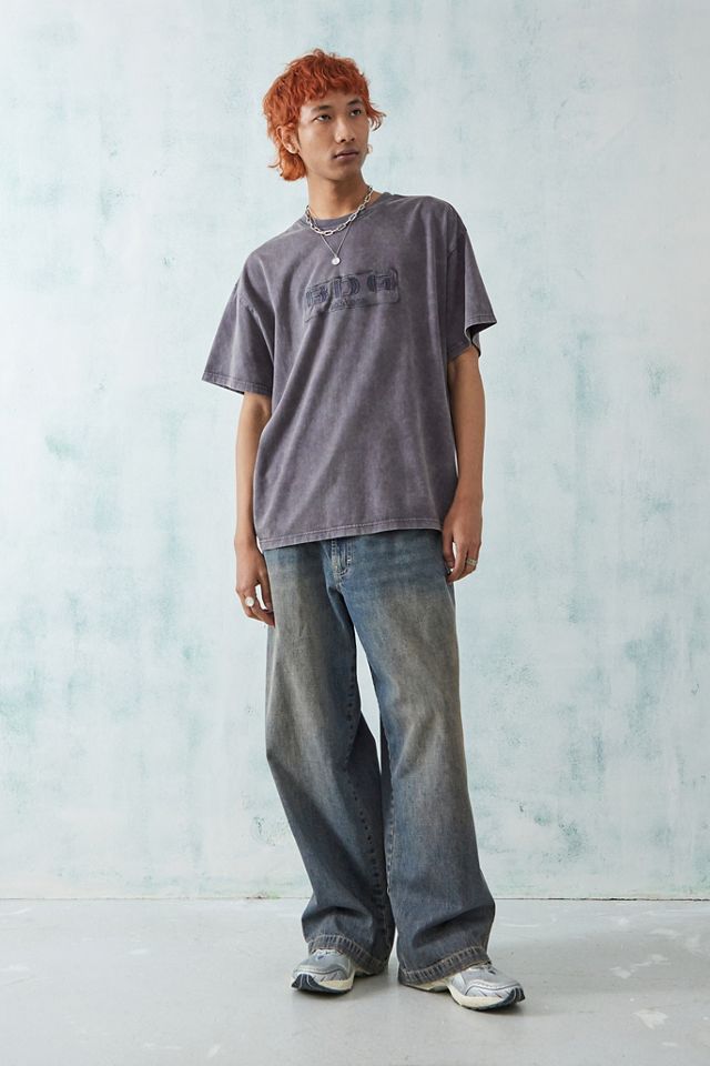 T-shirt Ricamata Utility Nera BDG #2