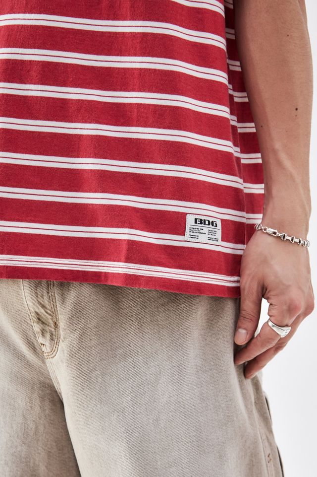 BDG Red Striped T-Shirt #1