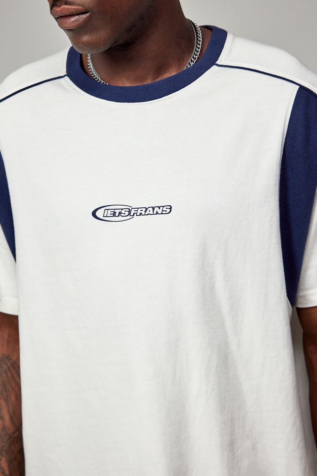 iets frans... Ecru CJ Panelled T-Shirt #1