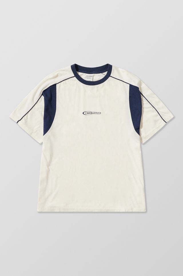 iets frans... Ecru CJ Panelled T-Shirt #6