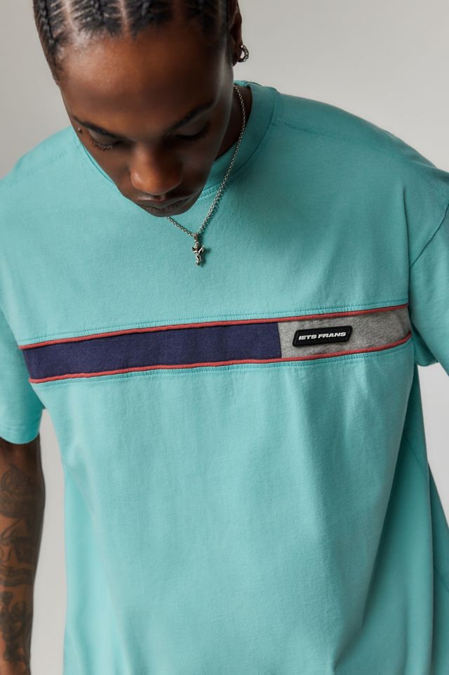 iets frans... Blue Panel T-Shirt #1