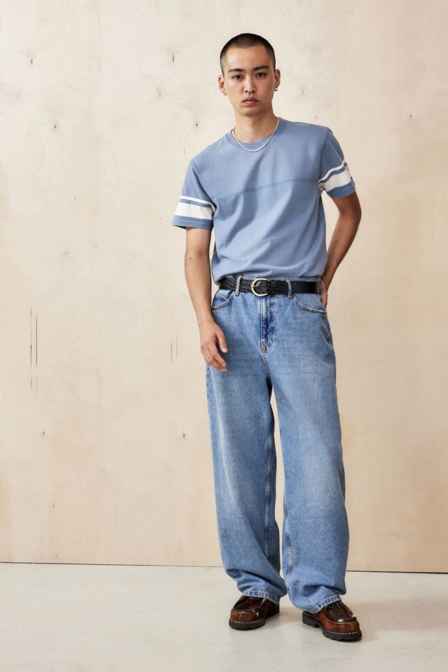 BDG Maglietta Blu a Pannelli #1