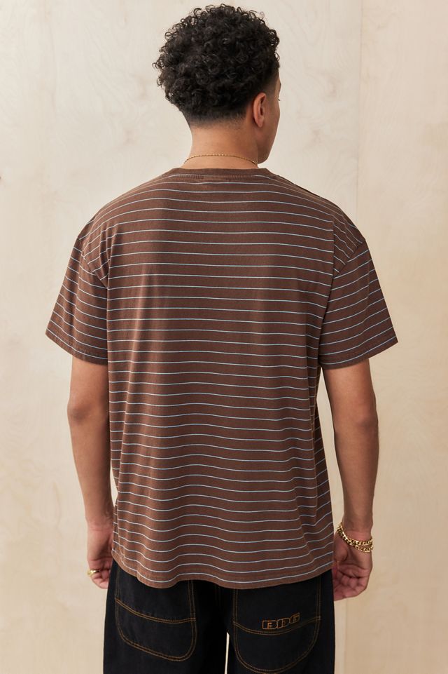iets frans... Braun Gestreiftes T-Shirt #3