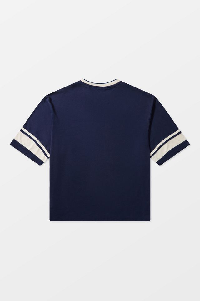 Camiseta de Malla Azul Marino iets frans... #5