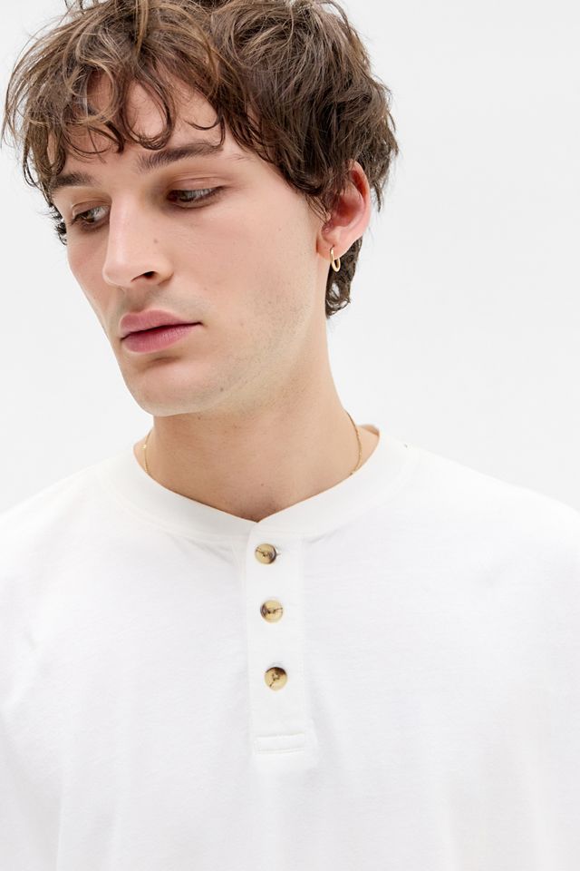 BDG Ecru Henley T-Shirt #2