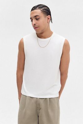 BDG Weißes Muskelshirt