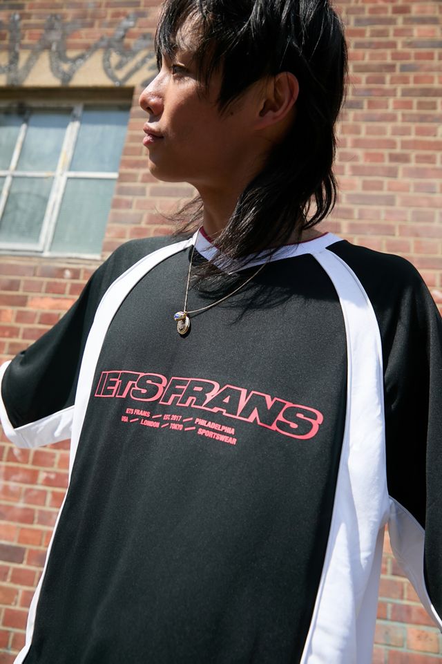 iets frans... Camiseta de Fútbol Panelada en Negro y Blanco #1