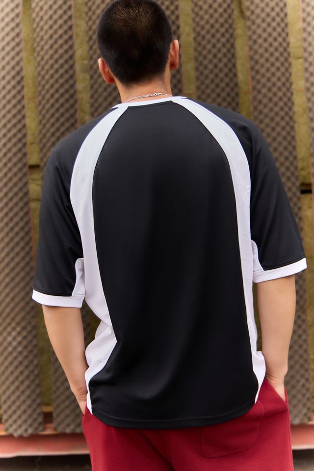 iets frans... Camiseta de Fútbol Panelada en Negro y Blanco #7
