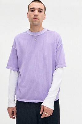 T-shirt en coton mesh violet iets frans...