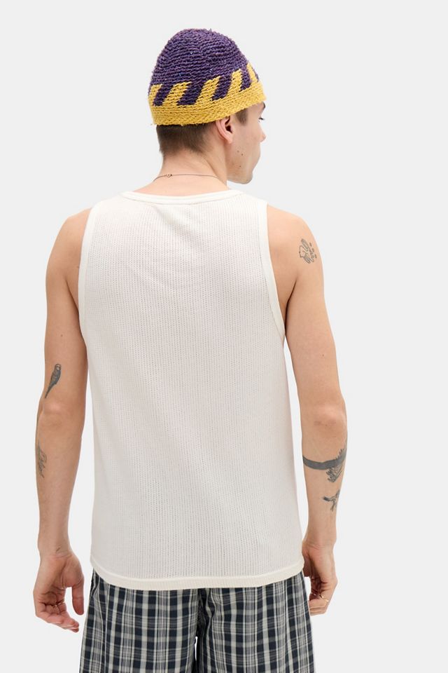 Gilet in Rete Ecru UO #3