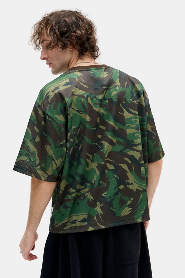 iets frans... T-Shirt a Maniche Corte in Airtex Mimetica #3