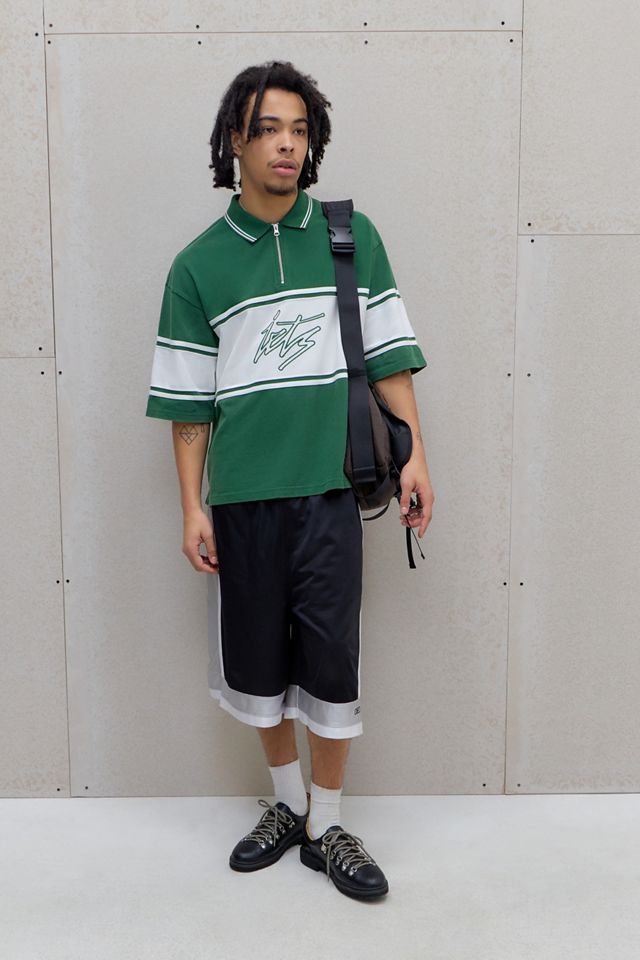 iets frans... Green Pique Tennis Polo Shirt #1