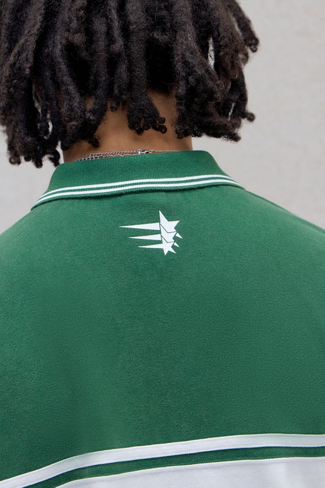 iets frans... Green Pique Tennis Polo Shirt #3
