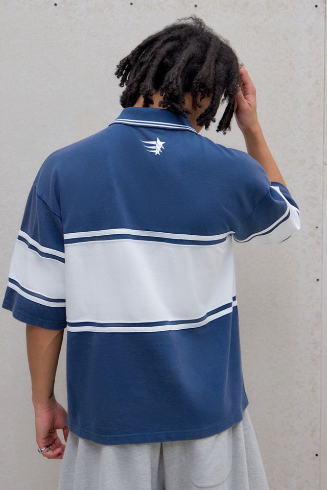 iets frans... Navy Pique Tennis Polo Shirt #3