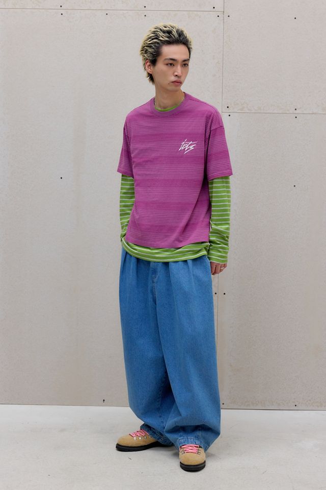 iets frans... Pink Shadow Stripe T-Shirt #1