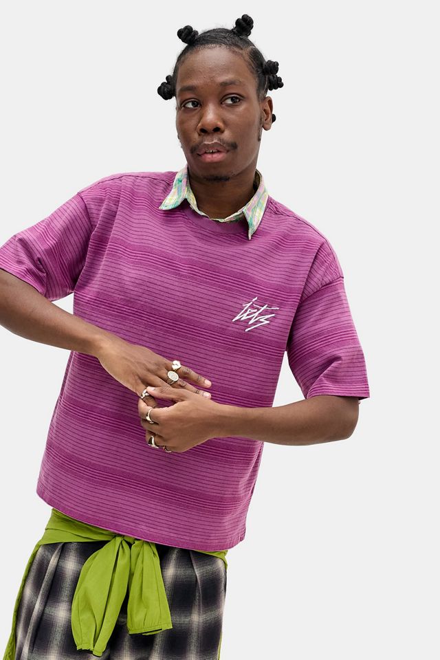 iets frans... Pink Shadow Stripe T-Shirt #5