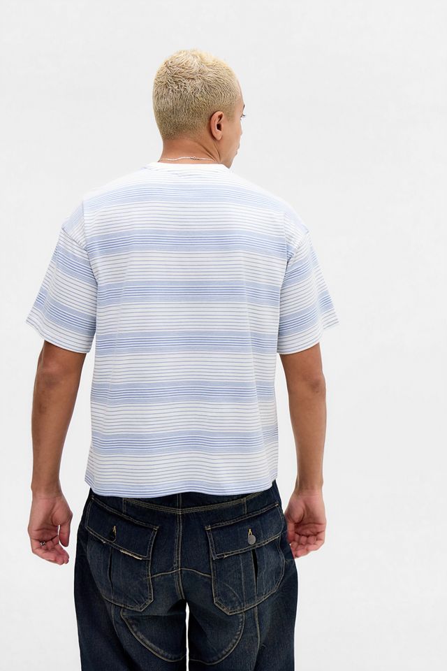 iets frans... T-Shirt a Righe Blue Shadow #3