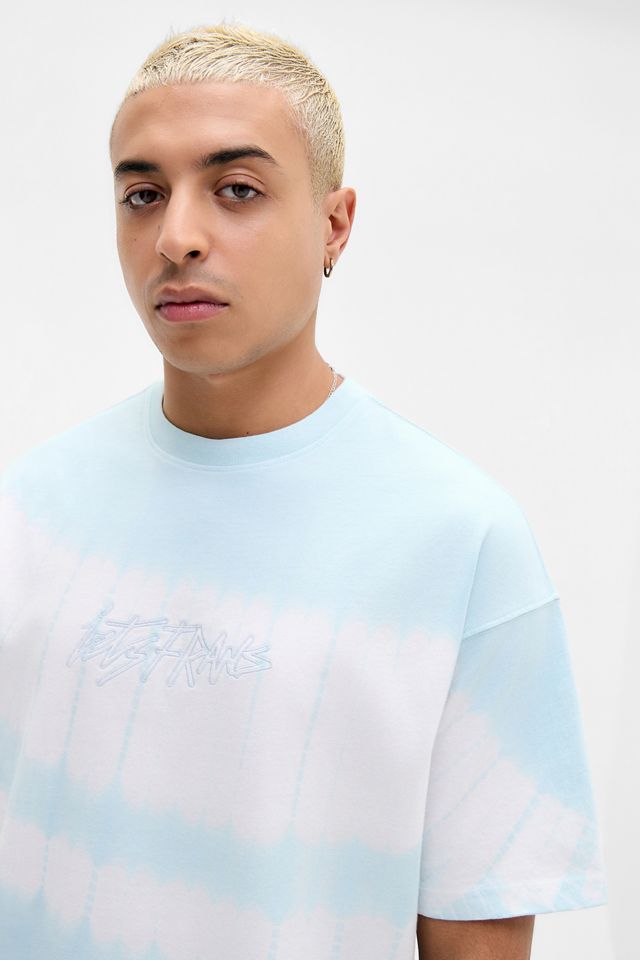 iets frans... T-Shirt Surf Blu Tie-Dye #2