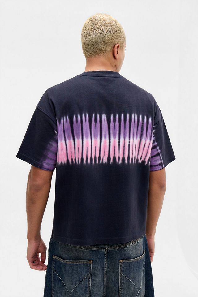 iets frans... T-Shirt da Surf Nera Tie-Dye #3