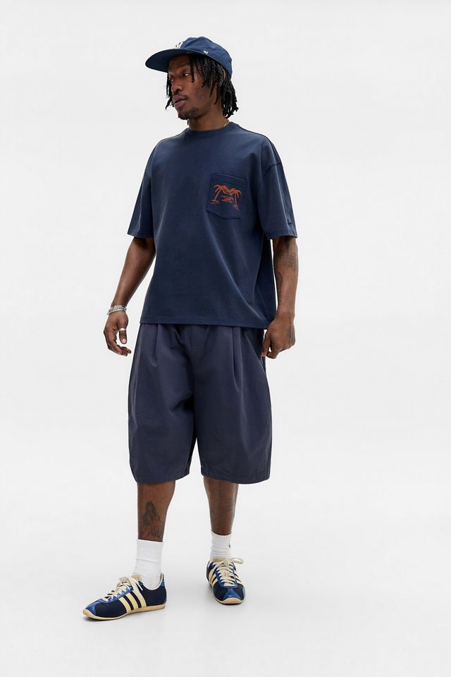 T-shirt à poche Loom Navy Palm #1